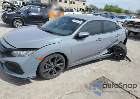 2019 Honda Civic Sport z USA, uszkodzony, nr VIN SHHFK7H49KU223676